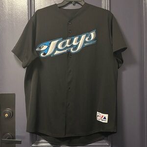 Majestic Vintage Toronto Blue Jays MLB Black Blue XL #52